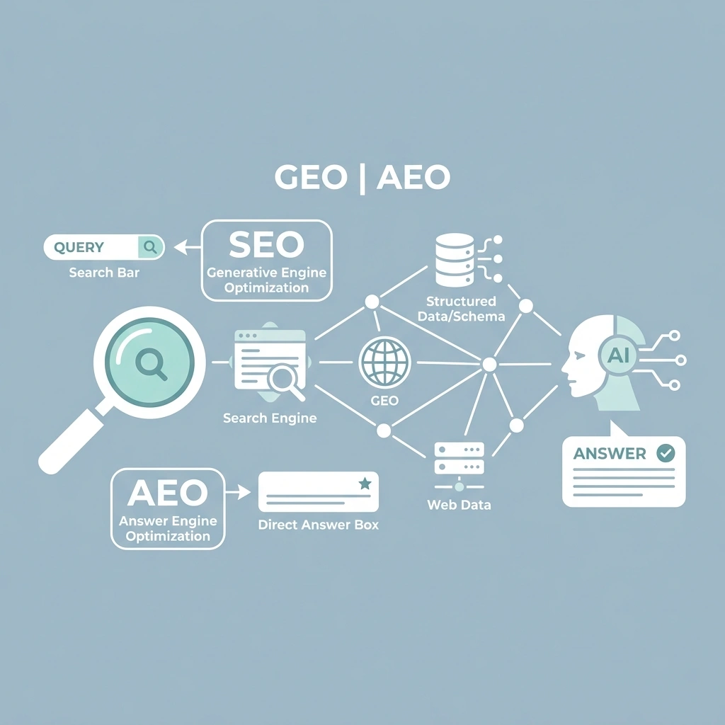 [دليل شامل] تصدر محركات الذكاء الاصطناعي GEO و AEO